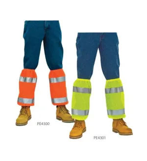 3A Safety ANSI E Class Pants Ice Cool Mesh Shin Reflectors