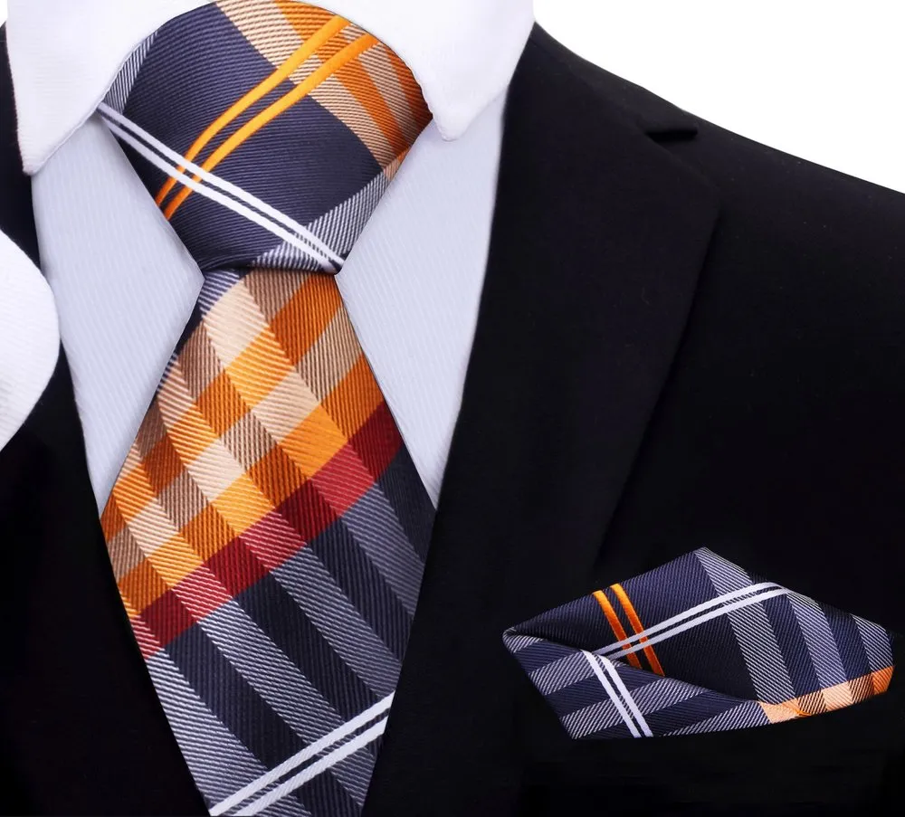 Accomplished Plaid Necktie