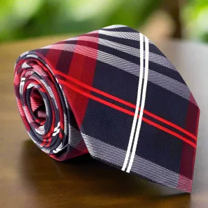 Accomplished Plaid Necktie