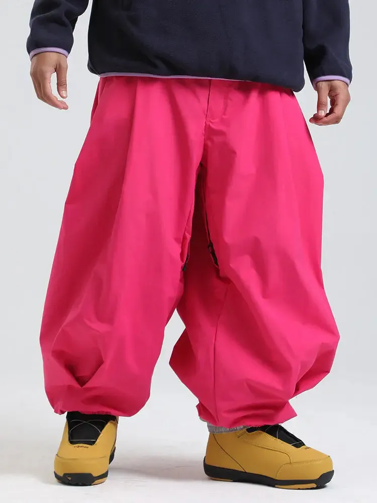 Adult Cool Snowboarding Pants Super Baggy Streetwear Pants