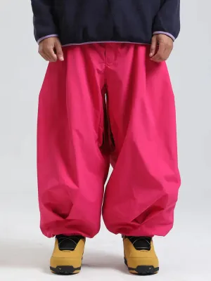 Adult Cool Snowboarding Pants Super Baggy Streetwear Pants