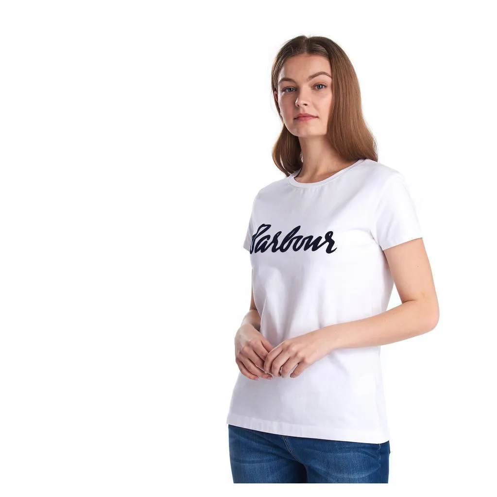 Barbour Rebecca Ladies Tee - White