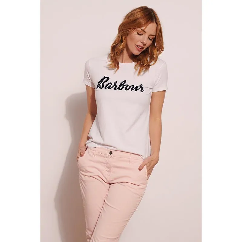 Barbour Rebecca Ladies Tee - White