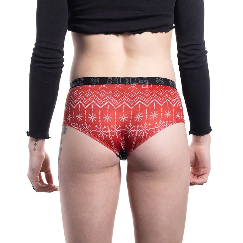 Battle Briefs Women's Ugly Xmas Sweater