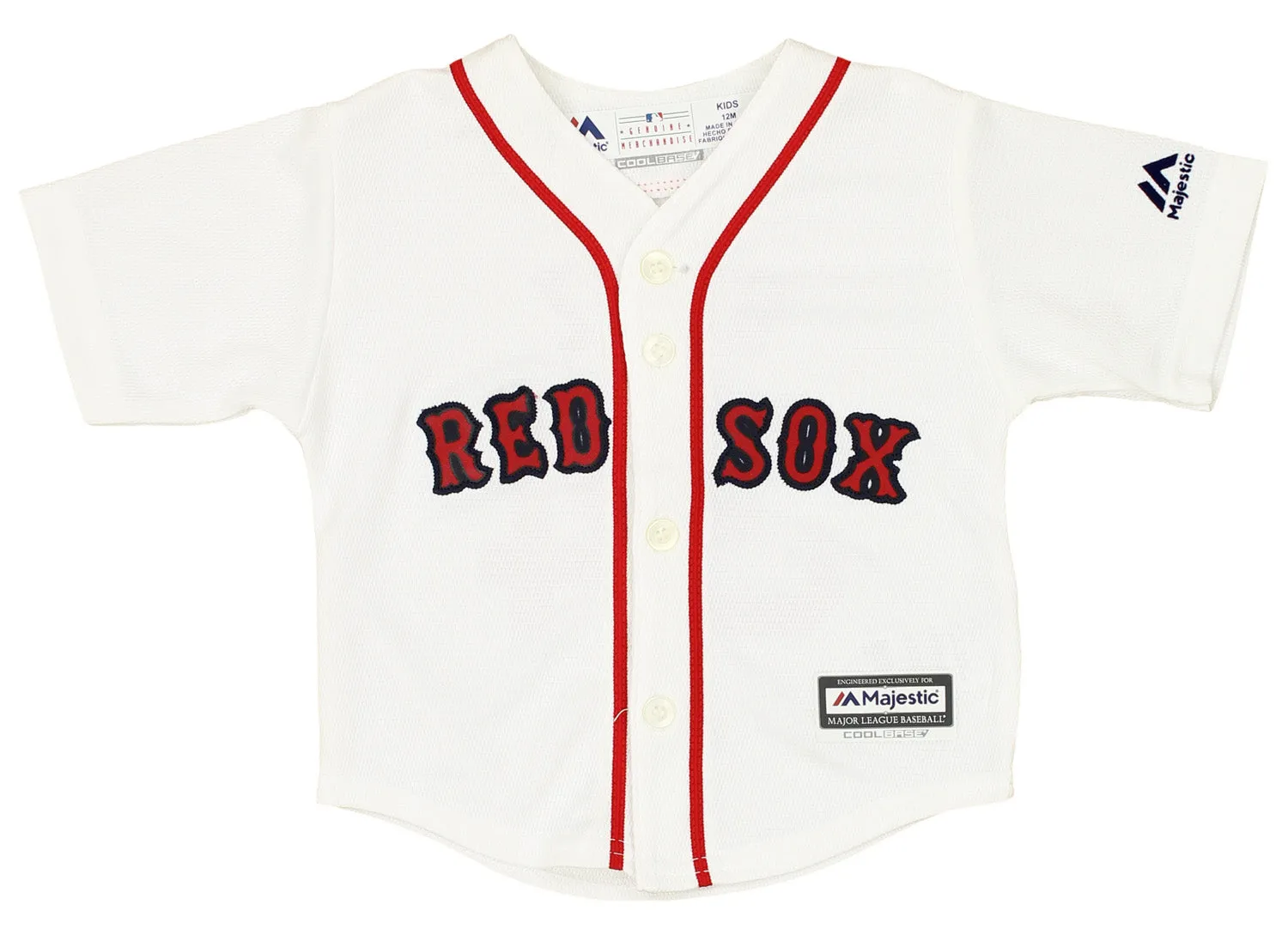 Boston Red Sox David Ortiz #34 MLB Boys Infant Cool Base Home Replica Jersey