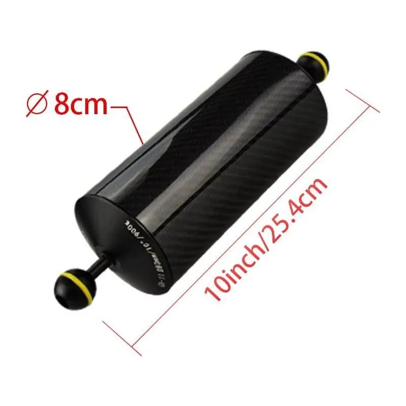 Carbon Fiber Float Arms for Strobes/Lights (Short) - D60/80