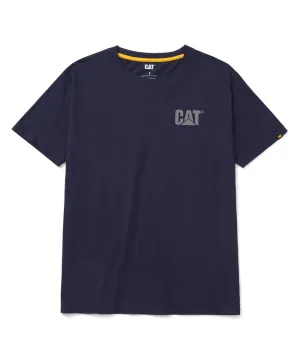 Caterpillar Short Sleeve Trademark T-Shirt - Eclipse