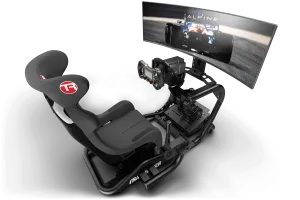 Cockpit-Mounted Single Monitor Stand for Trak Racer TR8 Pro