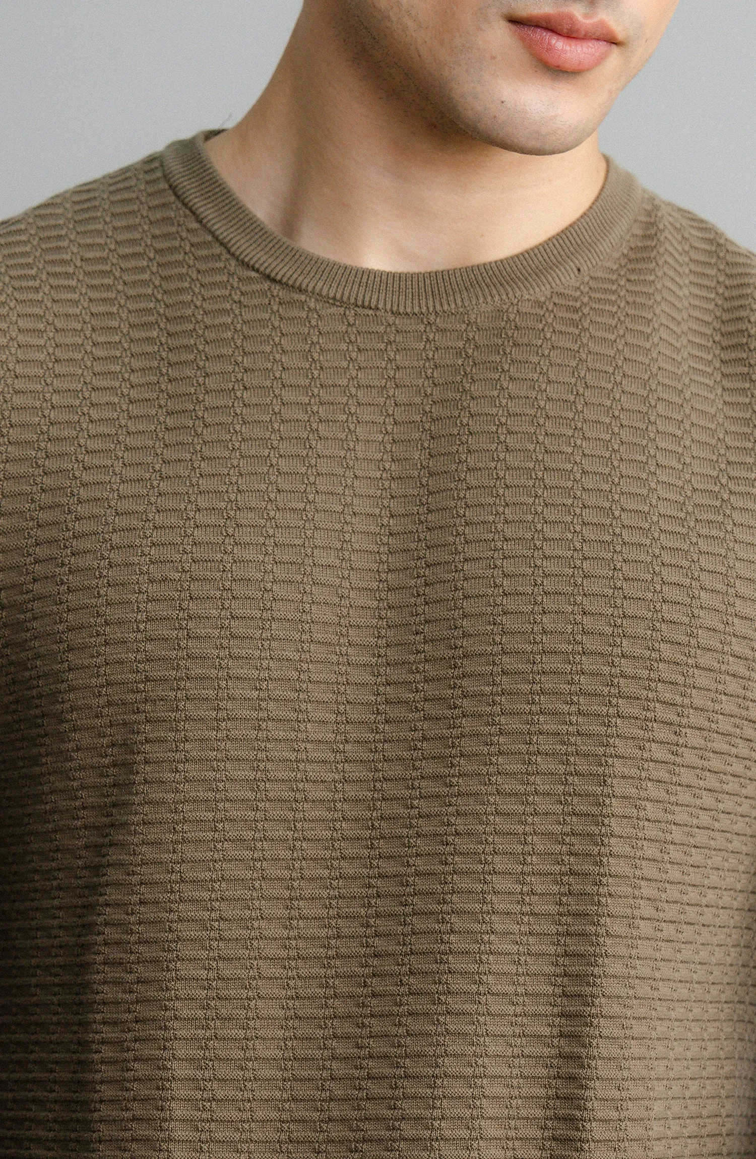 Cotton Sweater - Sage