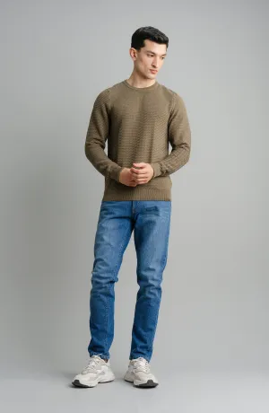 Cotton Sweater - Sage