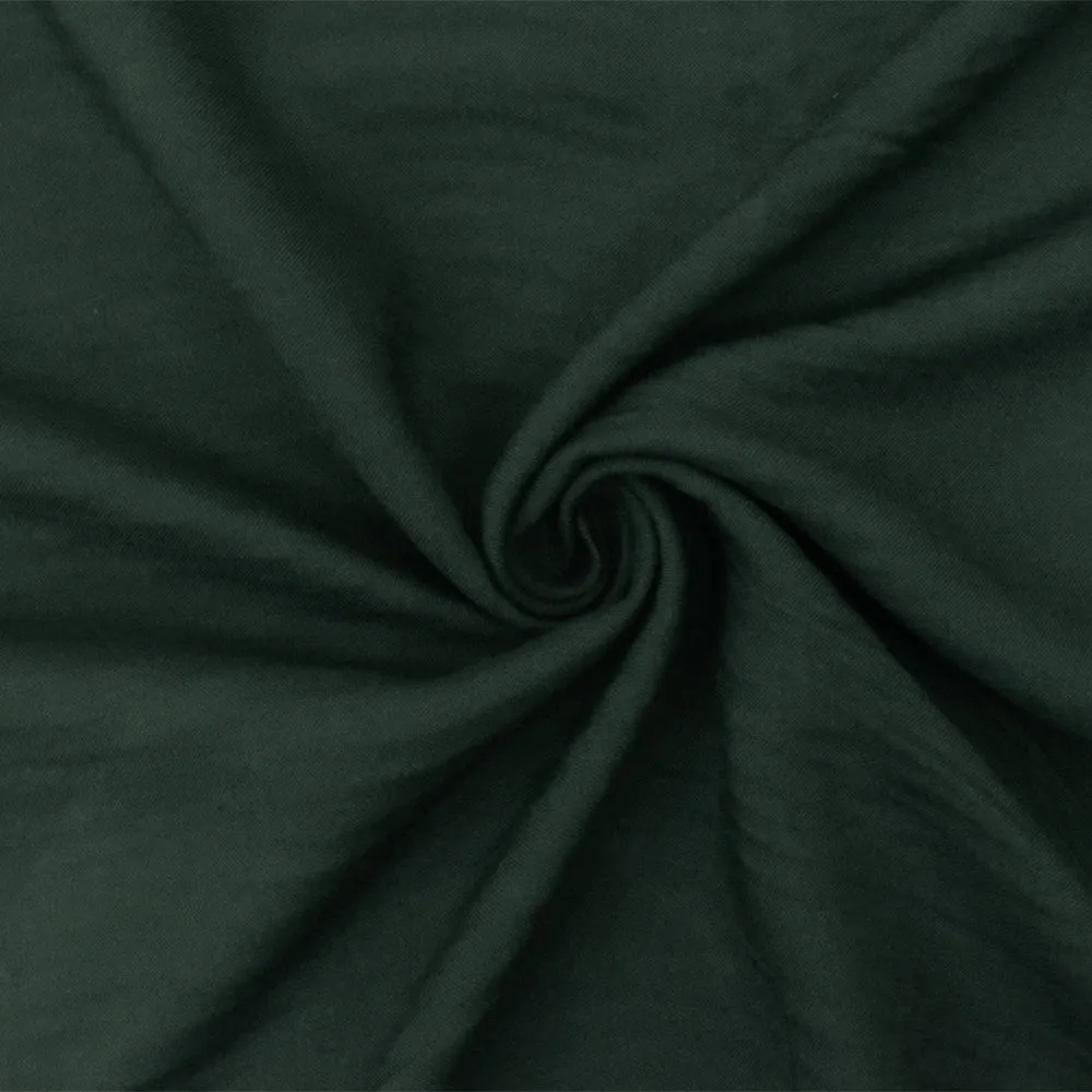 Dark Gray Solid Rayon Challis Woven Fabric