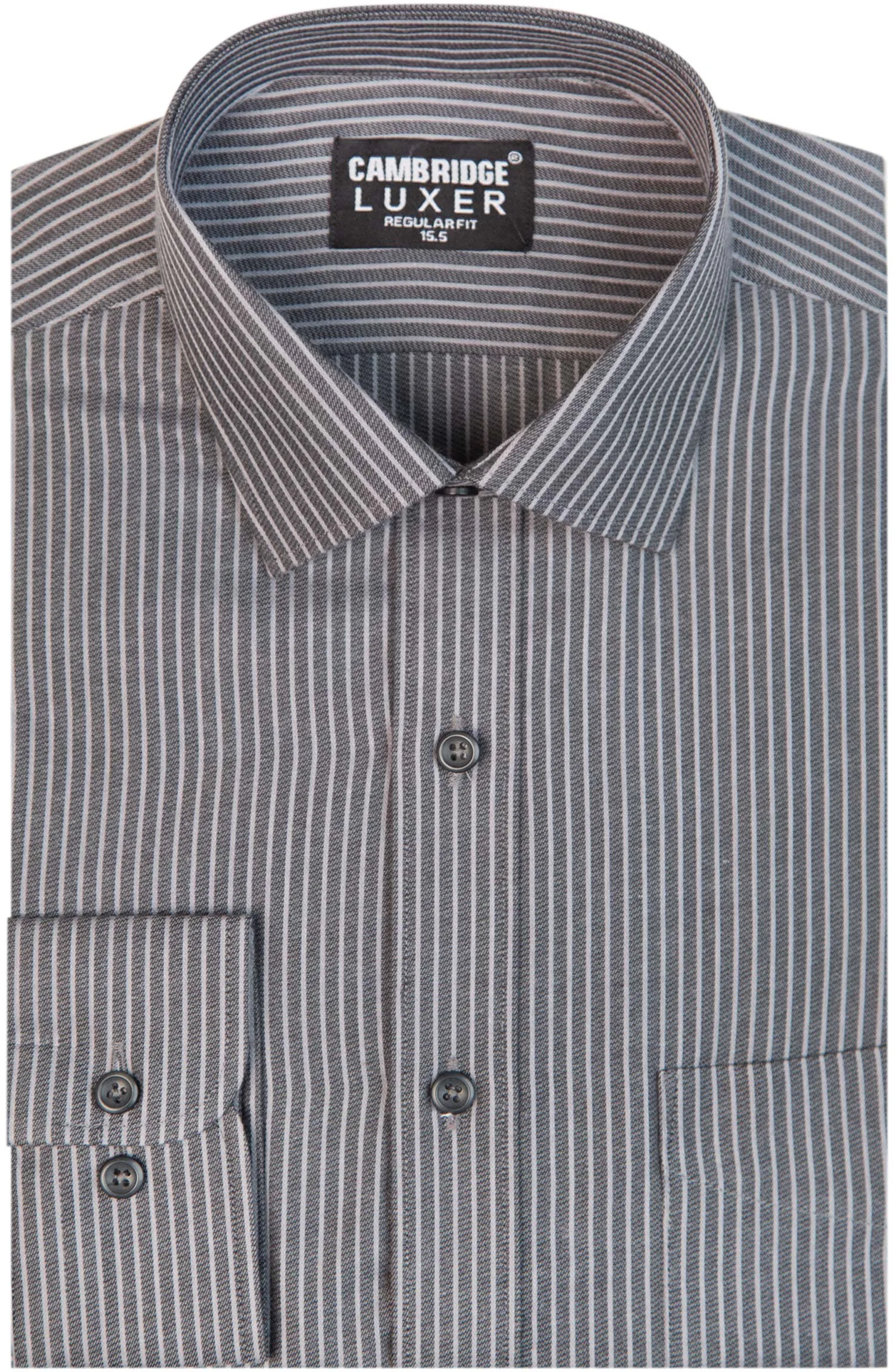 Dark Grey Luxer Formal Shirt