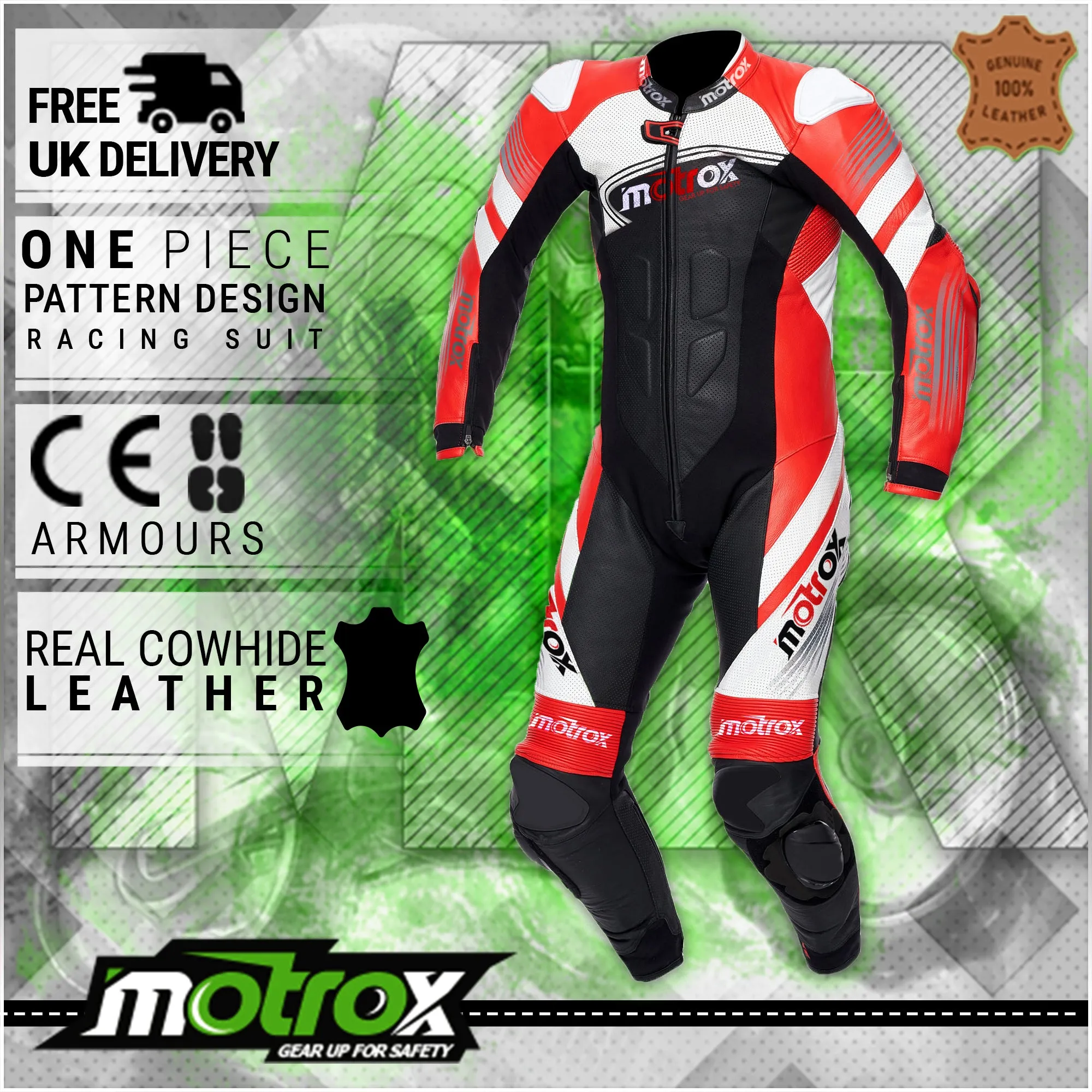 ESTORIL One-Piece Leather Race suit Mens Superior