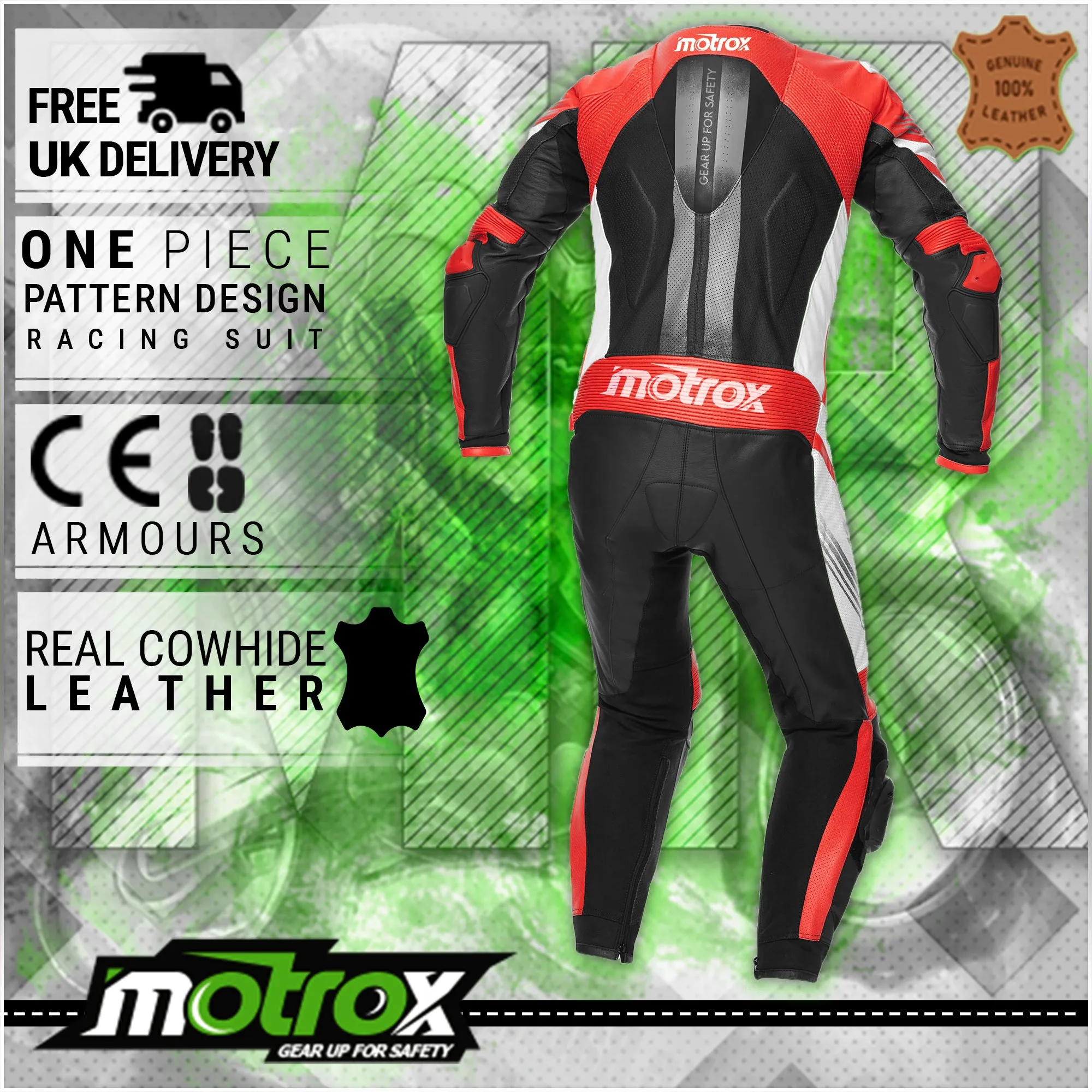 ESTORIL One-Piece Leather Race suit Mens Superior