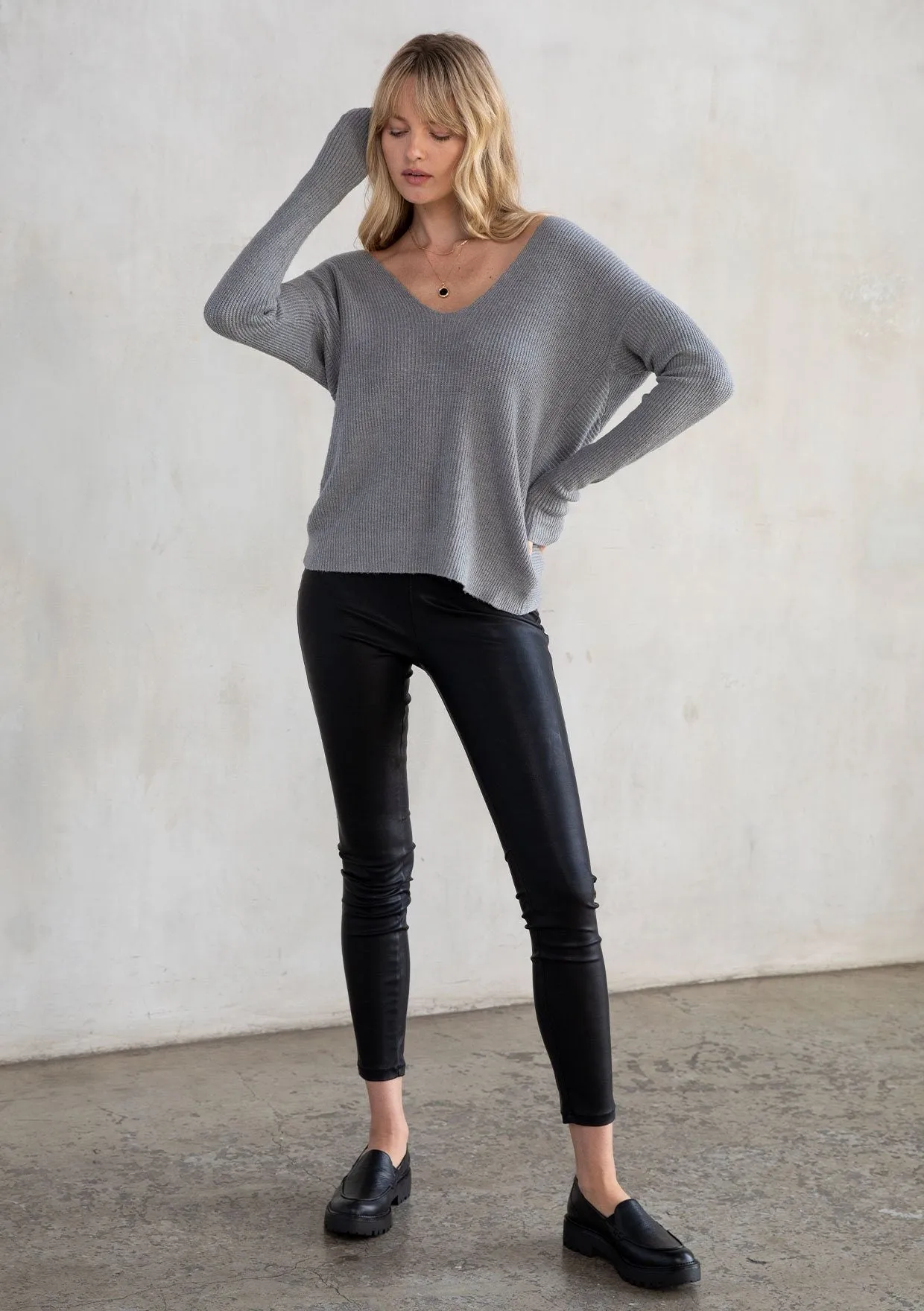 Find Your Bliss Twist Back Pullover