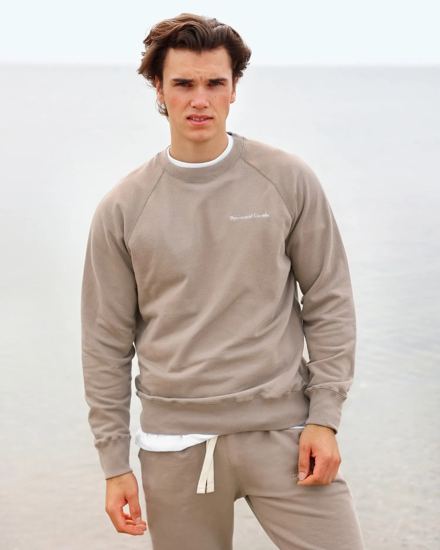 French Terry Sweatshirt Truffle - Unisex