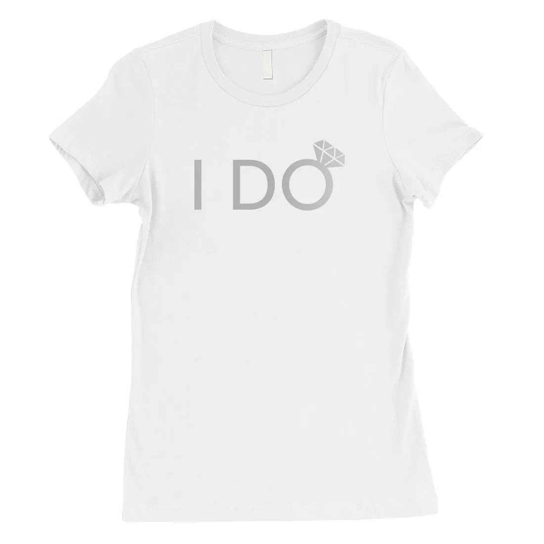 I Do She Said Yas-SILVER Womens T-Shirt Cute Playful Sweet Gift