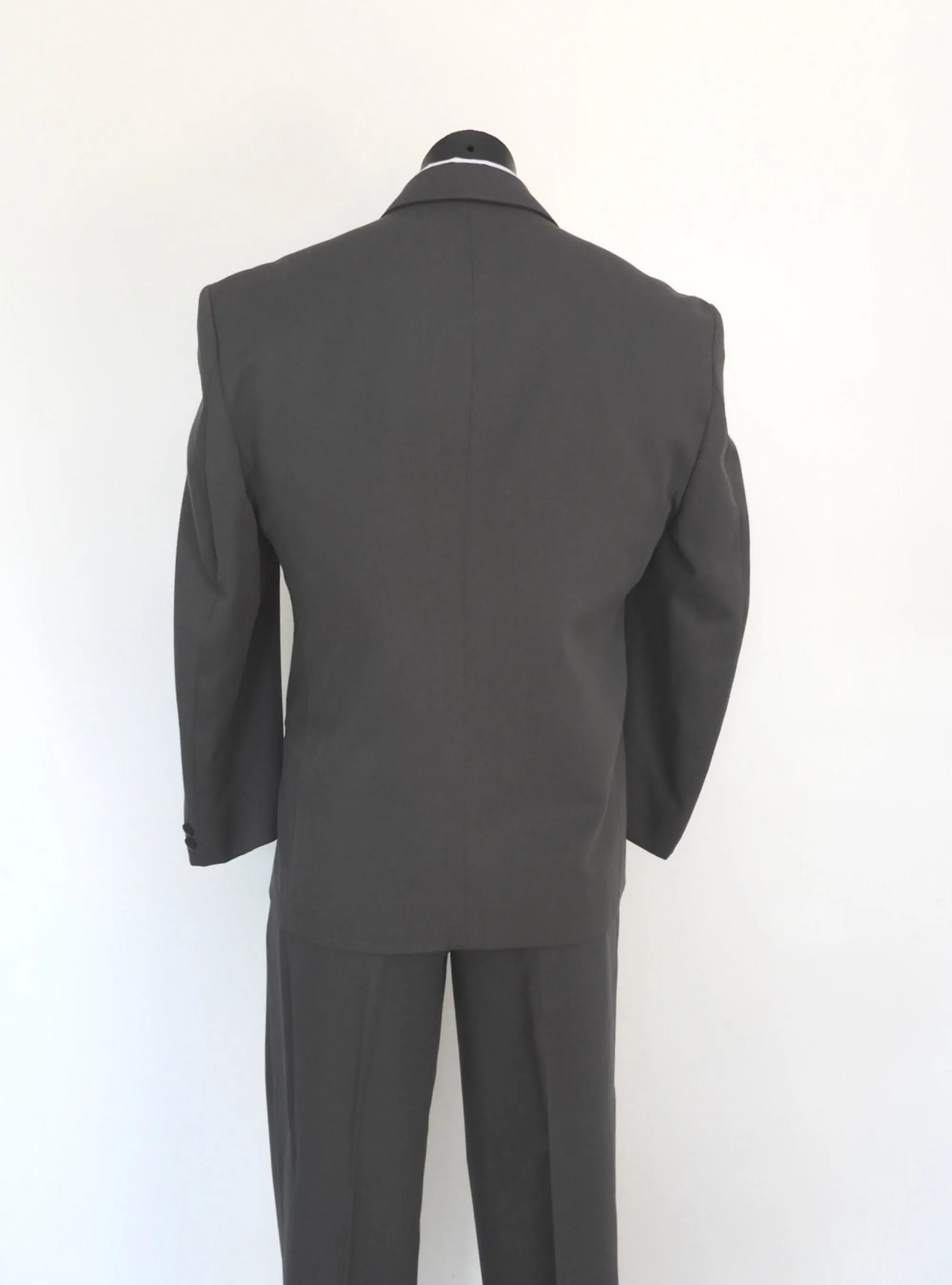 Mid-Grey Lightweight Double Breasted Suit by Isidor's - S