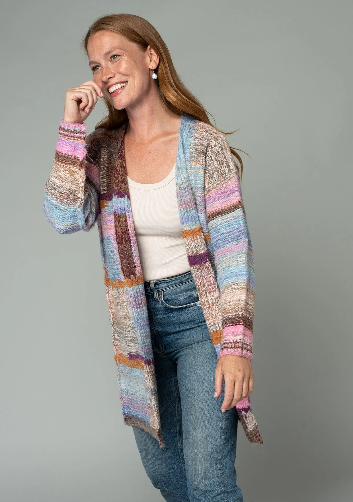 Nanette Patchwork Cardigan