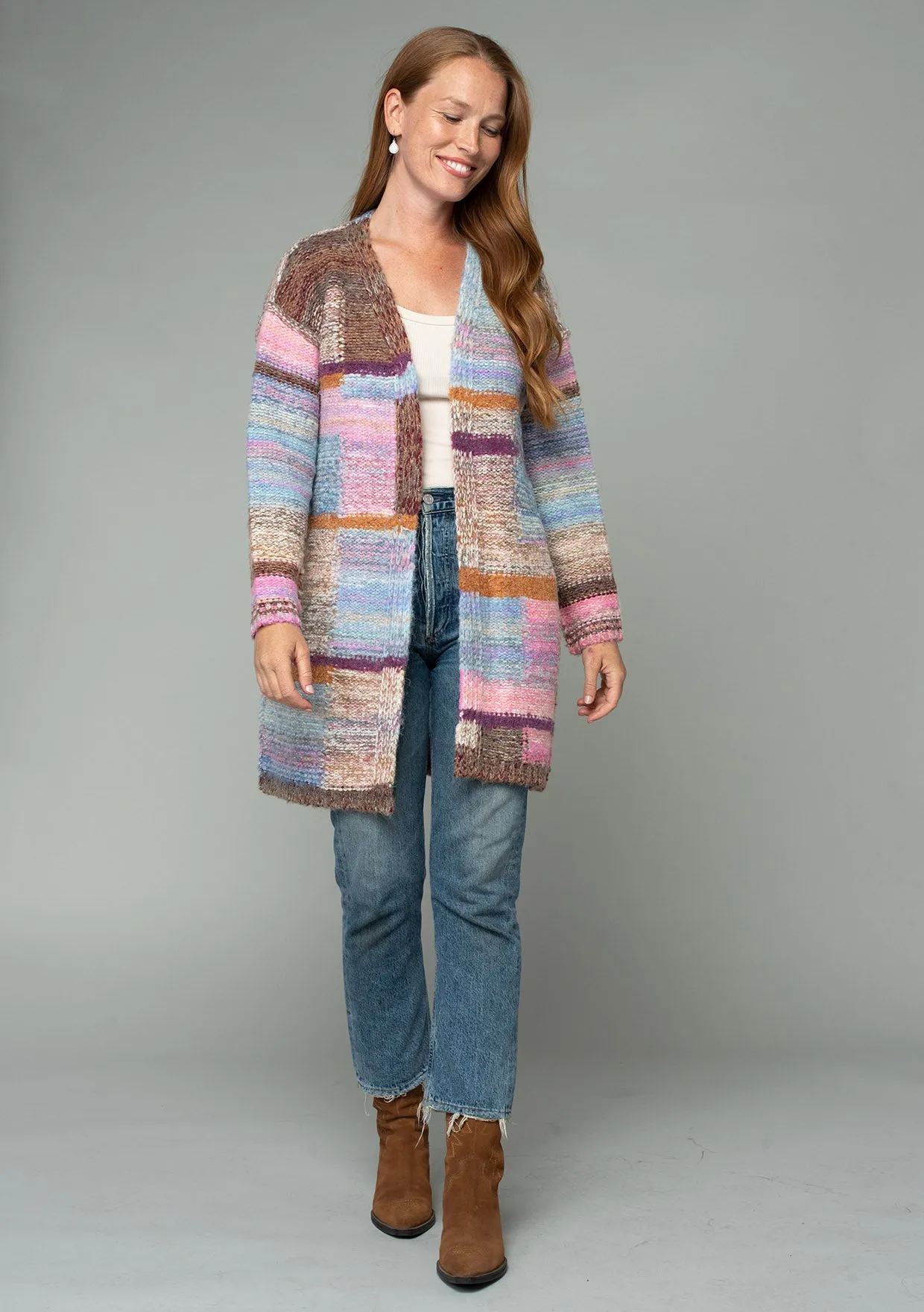 Nanette Patchwork Cardigan