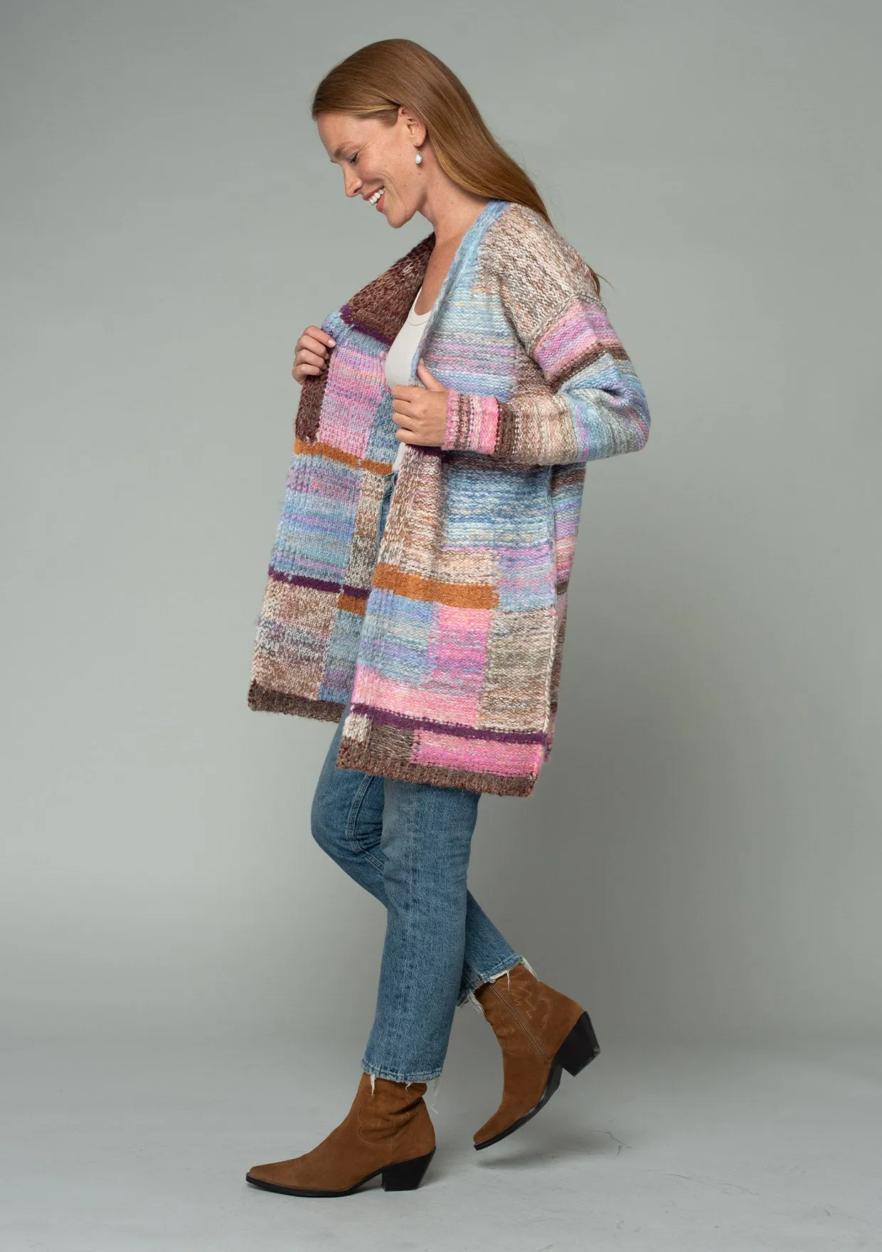 Nanette Patchwork Cardigan