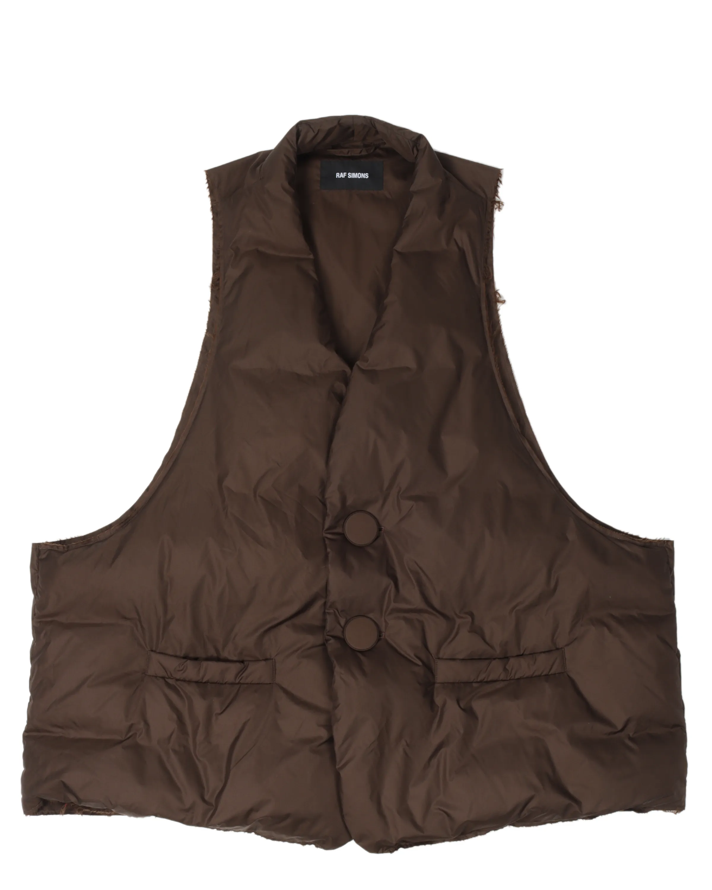 Oversized Down-Filled Vest