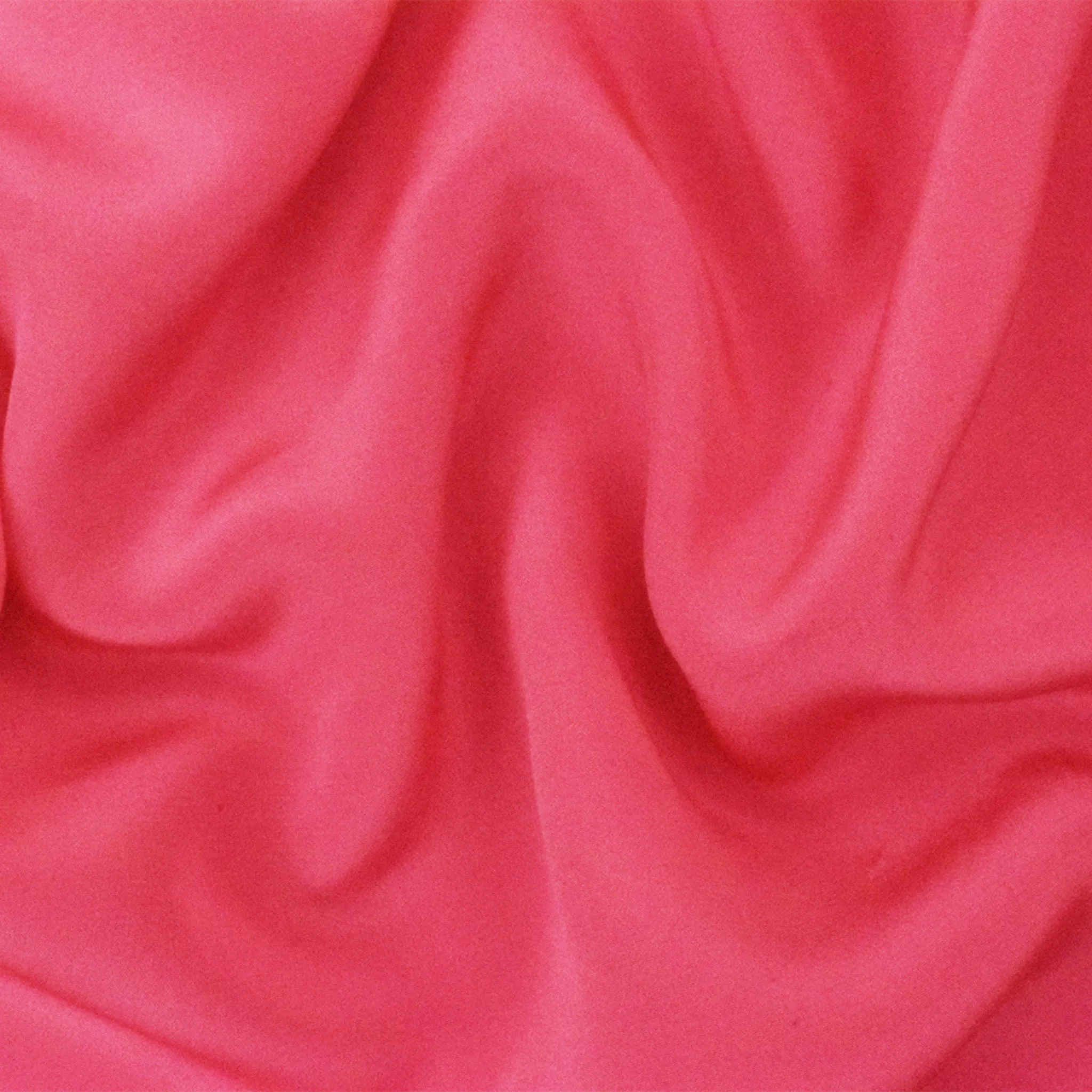 Pink Famous Designer Silk Crepe De Chine Woven Fabric