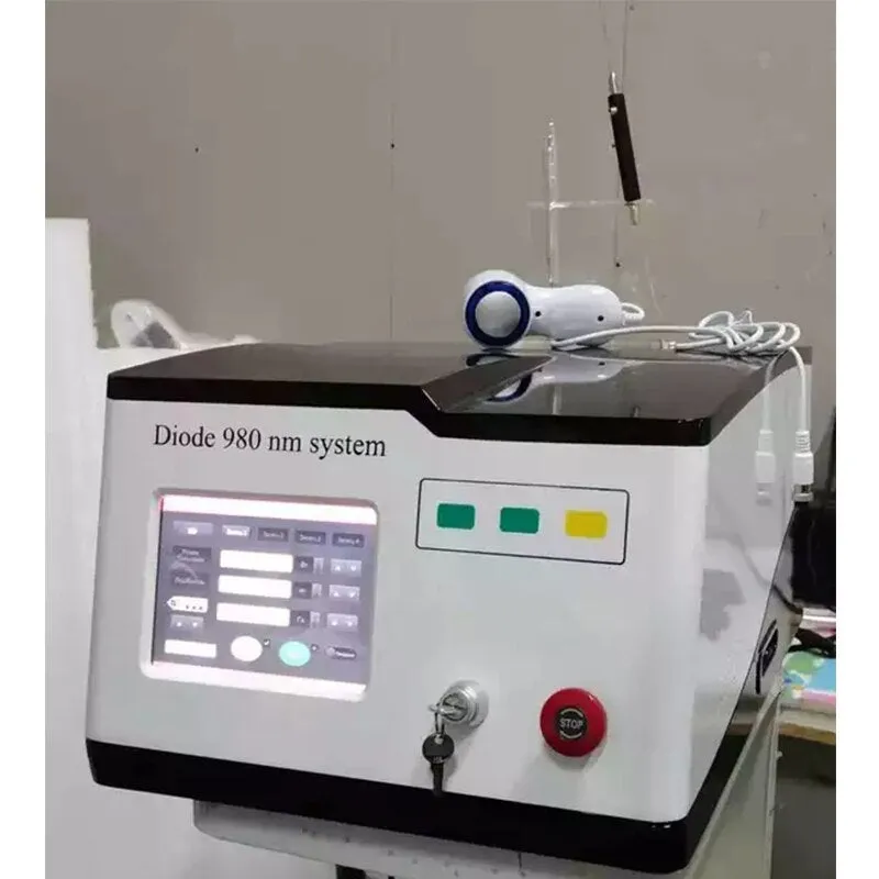 Professional Weight Loss Aesthetic Equipment 980nm 60W Diode Vein Vascular Remover Lipolysis Fat Removal Sliming Machine