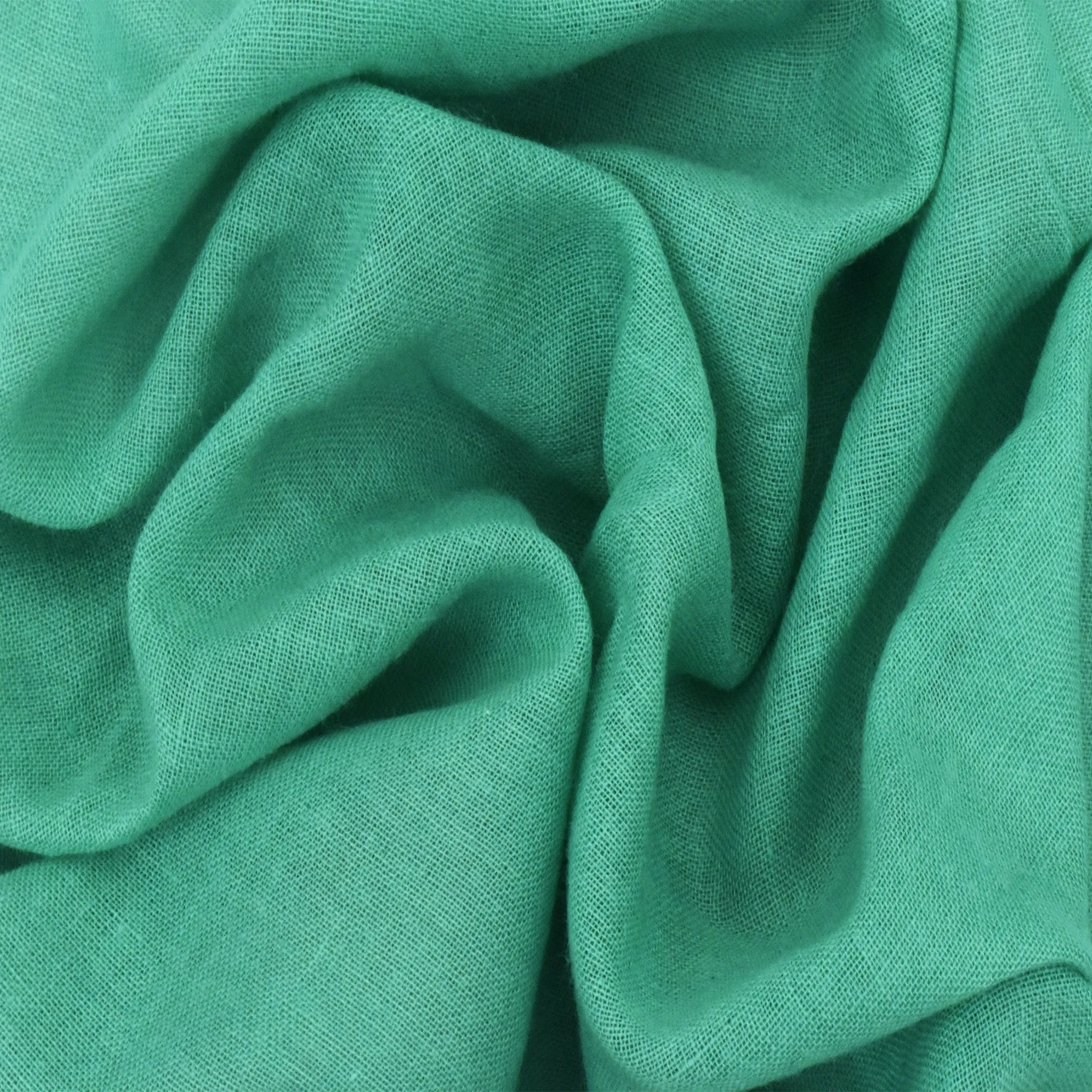 Scrubs Green Cotton Gauze Woven Fabric