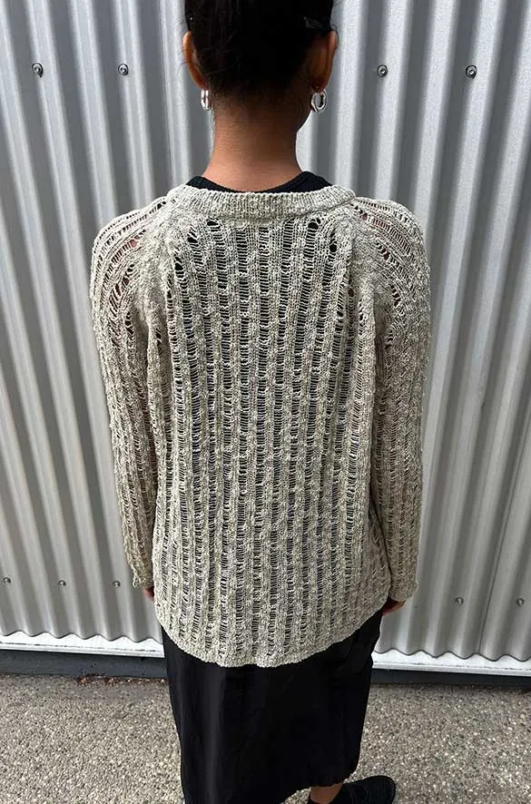 SHEER KNIT SWEATER