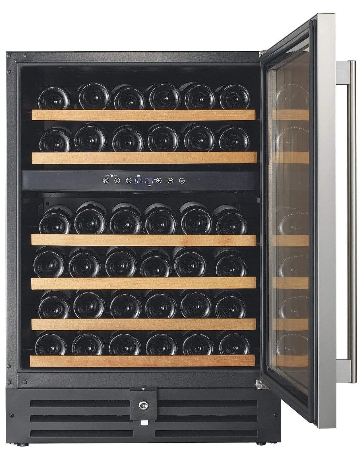 Smith & Hanks 46 Bottle Dual Zone Wine Fridge RW145DR