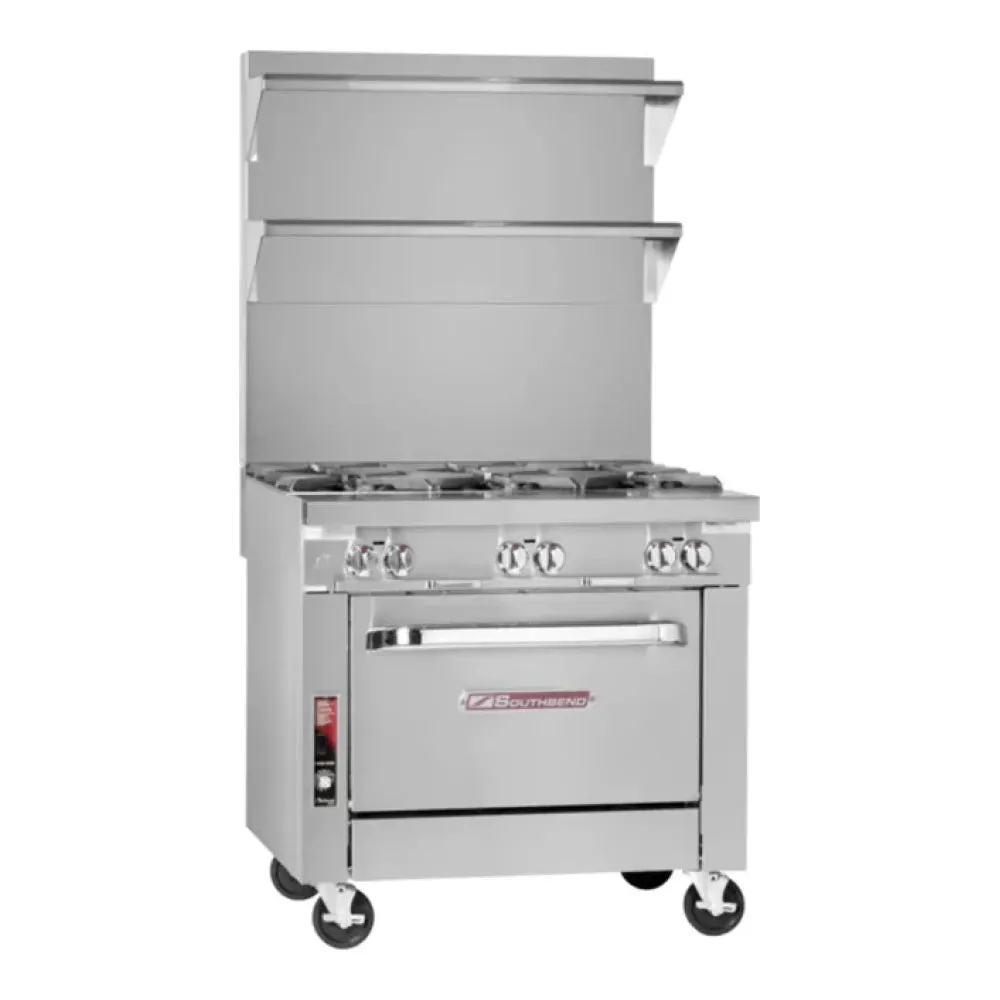 Southbend Platinum, P32N-BBB Gas Range , 32”, 6 Non-Clog Burners, Modular 210000 Total Btu