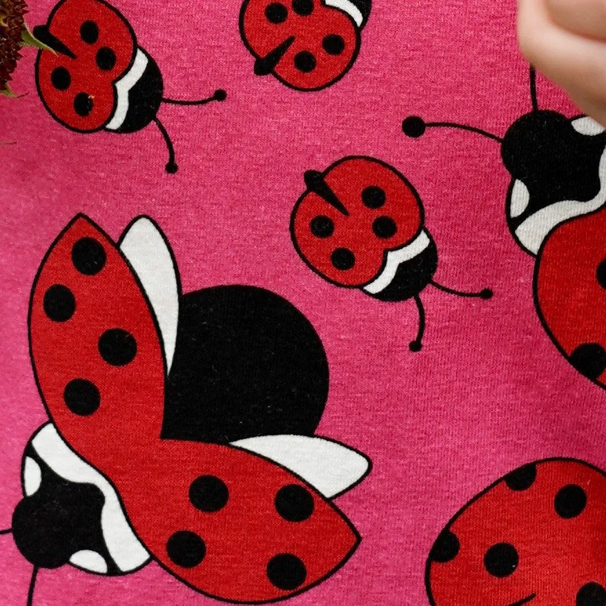 T-shirt with ladybirds