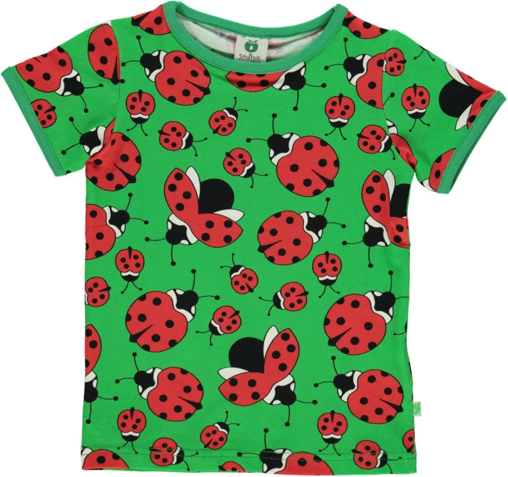 T-shirt with ladybirds