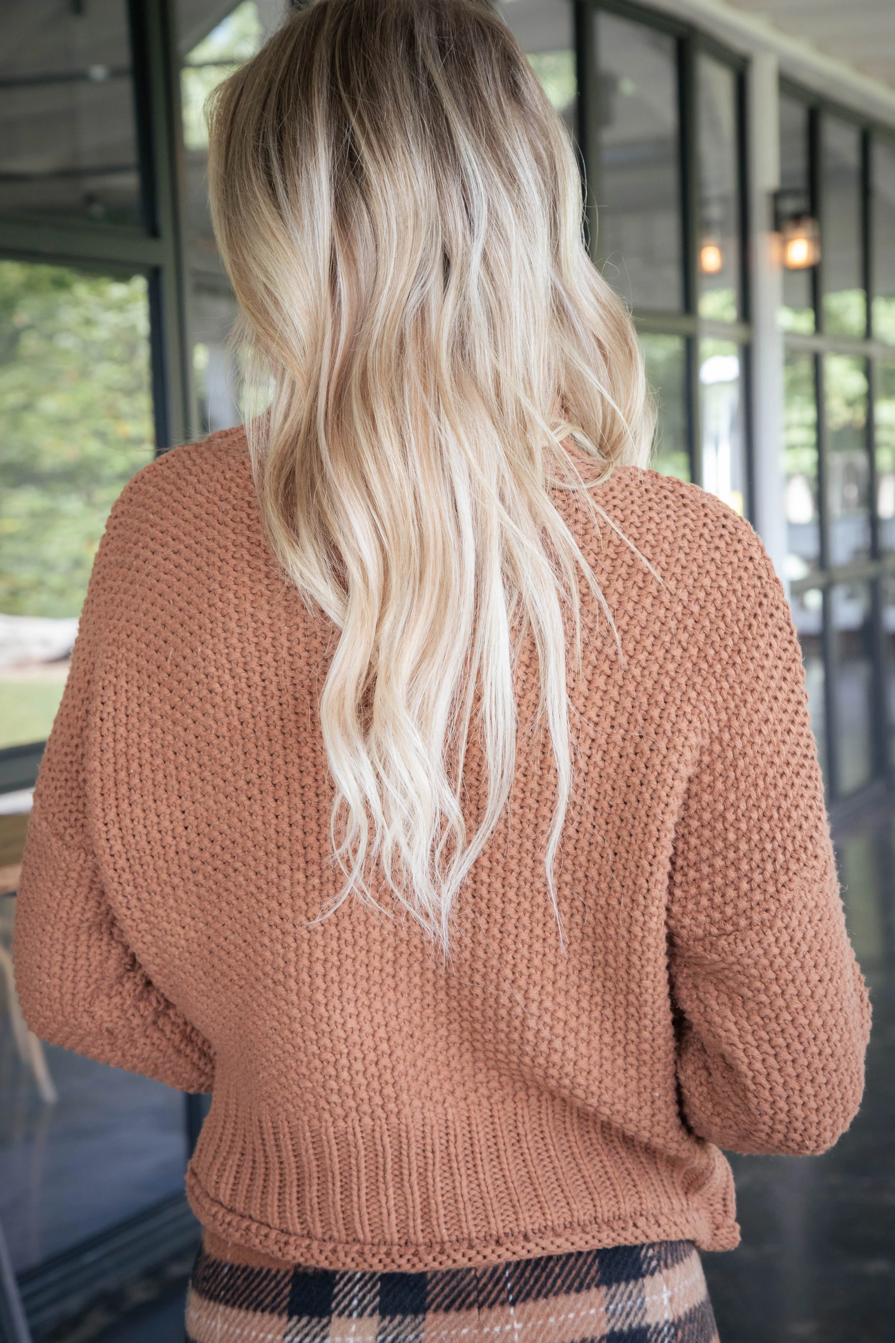 Toni Turtleneck Sweater, Cinnamon